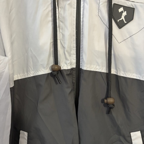 Baseball Lifestyle 101 Jacket Coat Lightweight Windbreaker Mens XL Zip Up - Picture 4 of 8